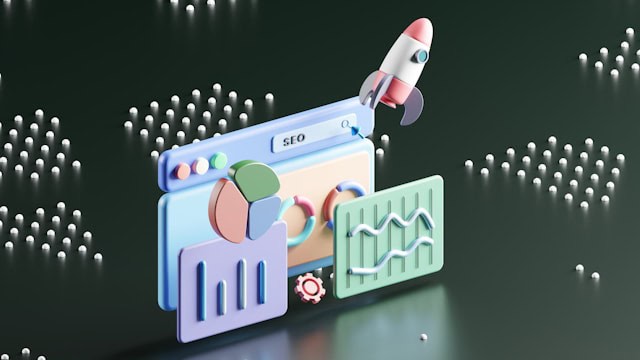 3D representation of lawyer SEO